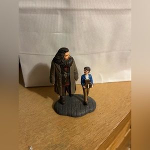 Department 56 Harry Potter Harry and Hagrid Figure.
